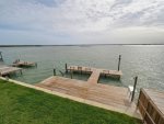 Private boat slip and fishing dock